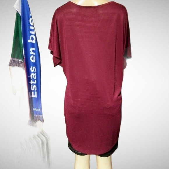 Sexy Magenta Top Plus Size 1X - Picture 2 of 3